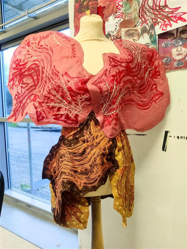 Artwork created by Weston College student