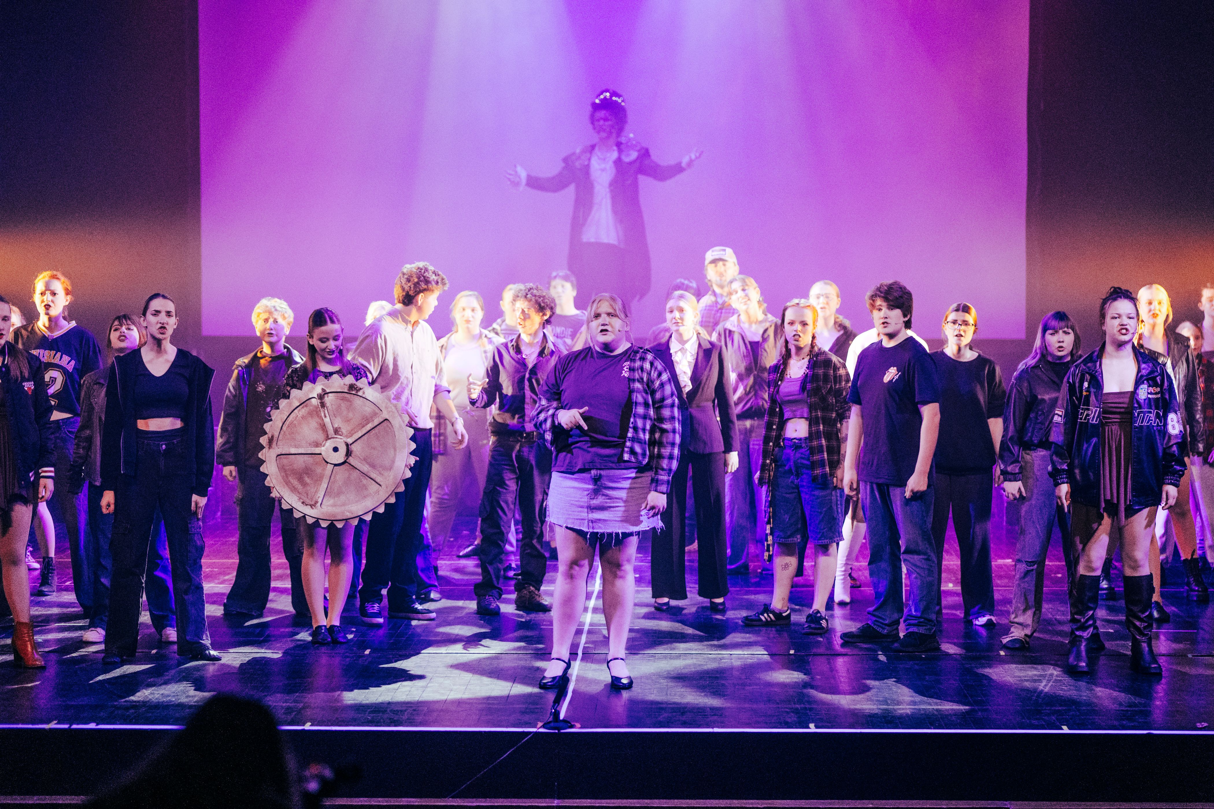 Group shot from the dress rehearsal