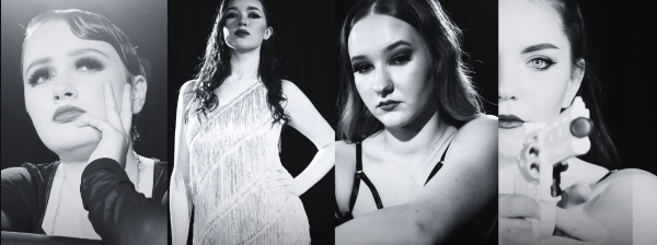 4 female actresses in character for Chicago