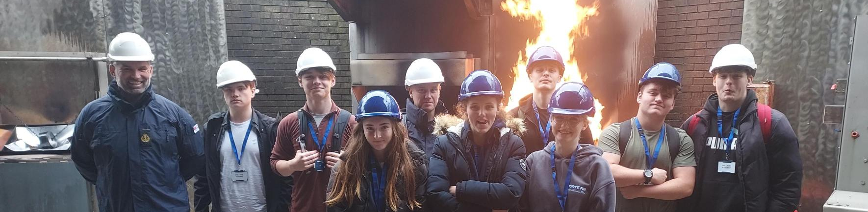 Public Services Students at HMS Raleigh