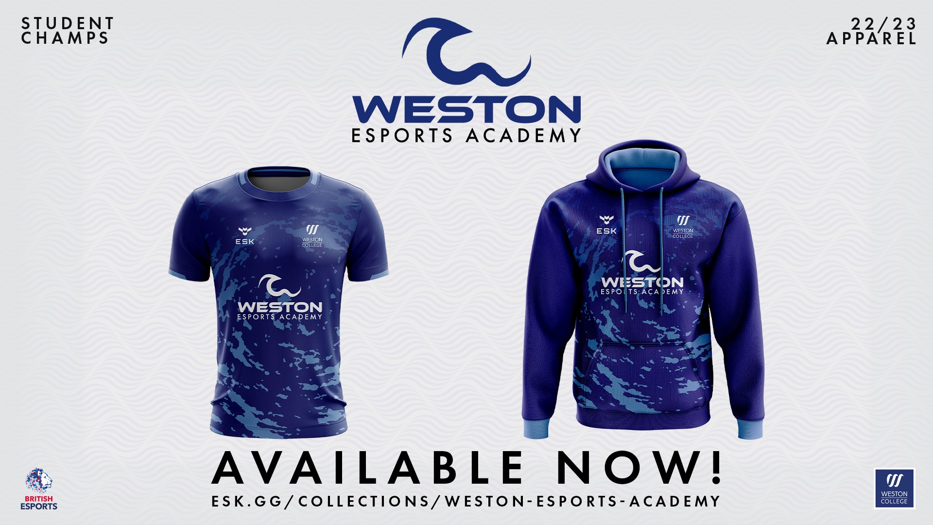 Esports jerseys and hoodies