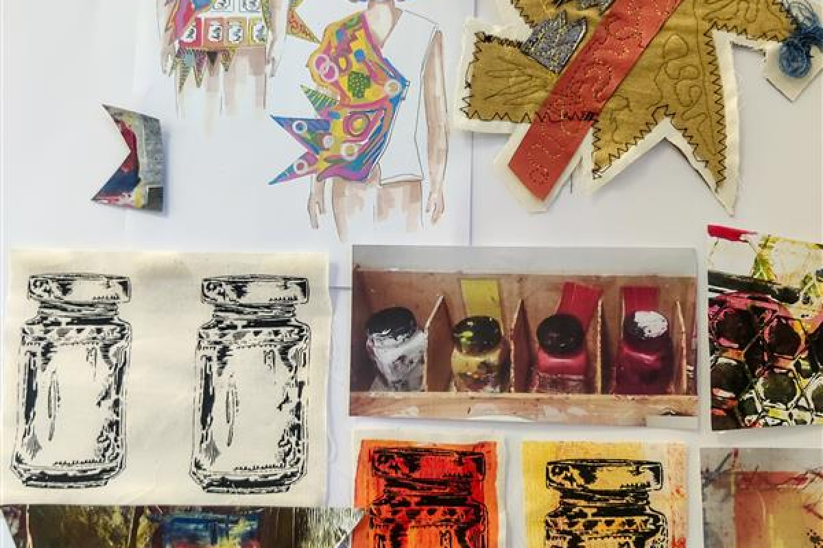 Artwork created by Weston College student