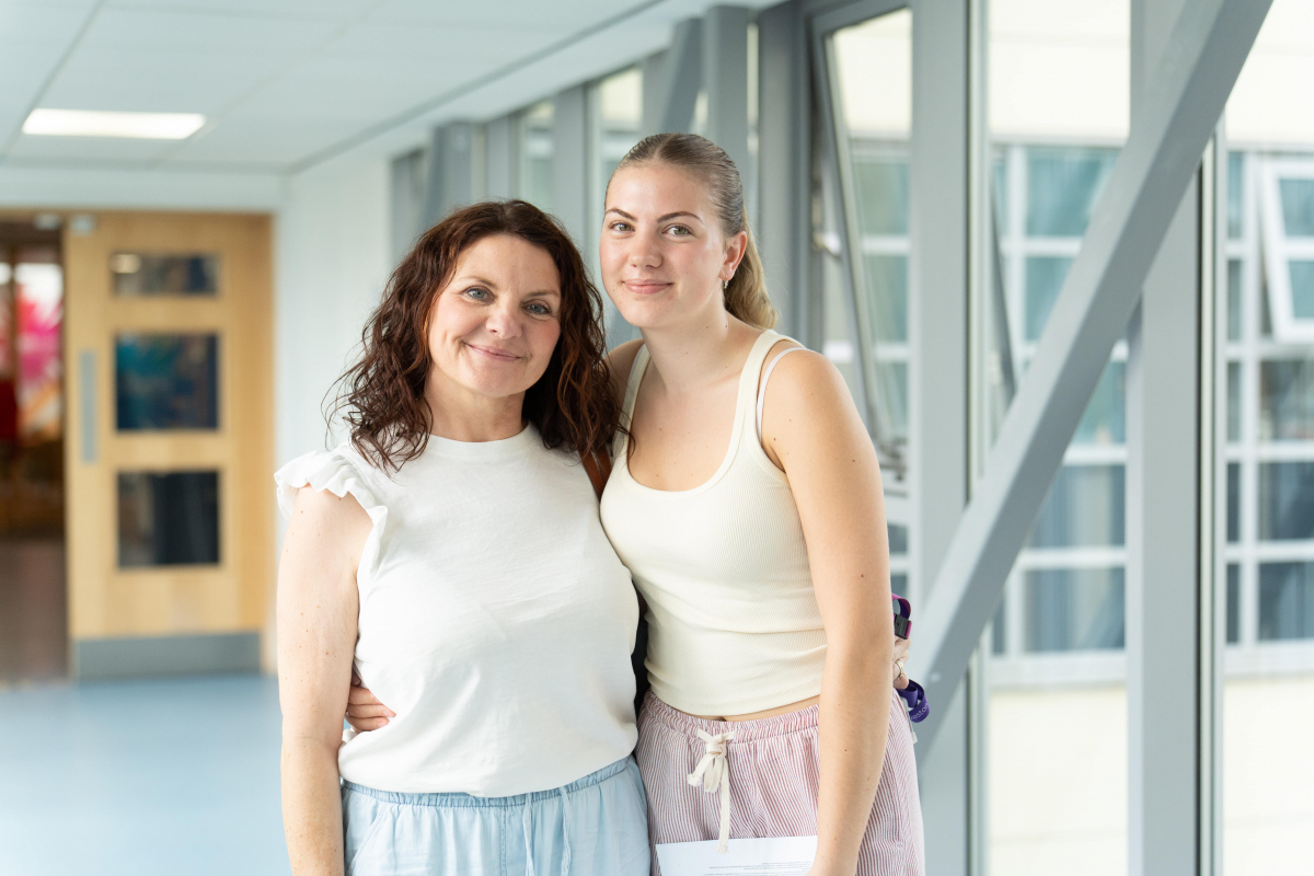 Students Collecting results