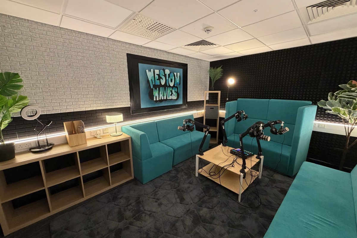 New podcast suite 