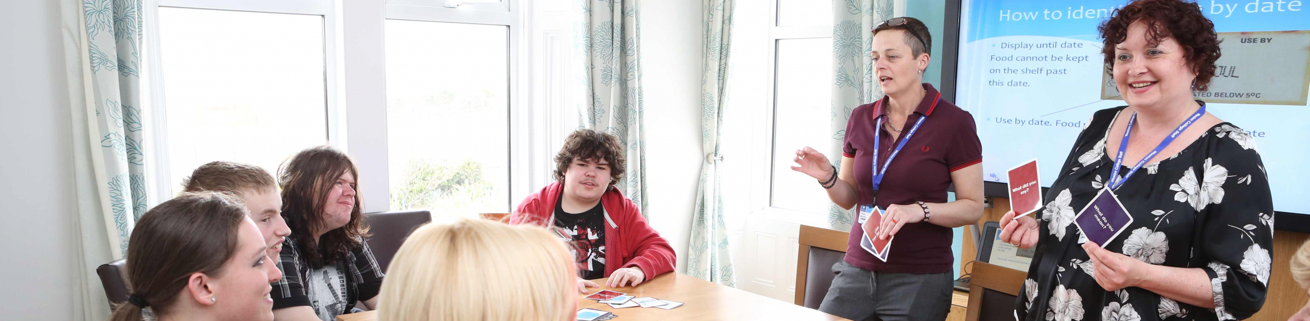 Weston College Students, Further Education for 16-18 year olds