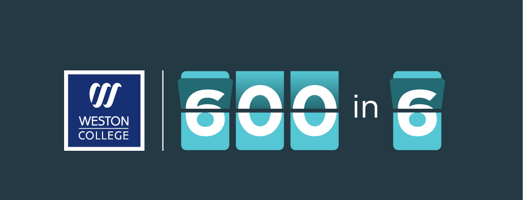600 in 6 