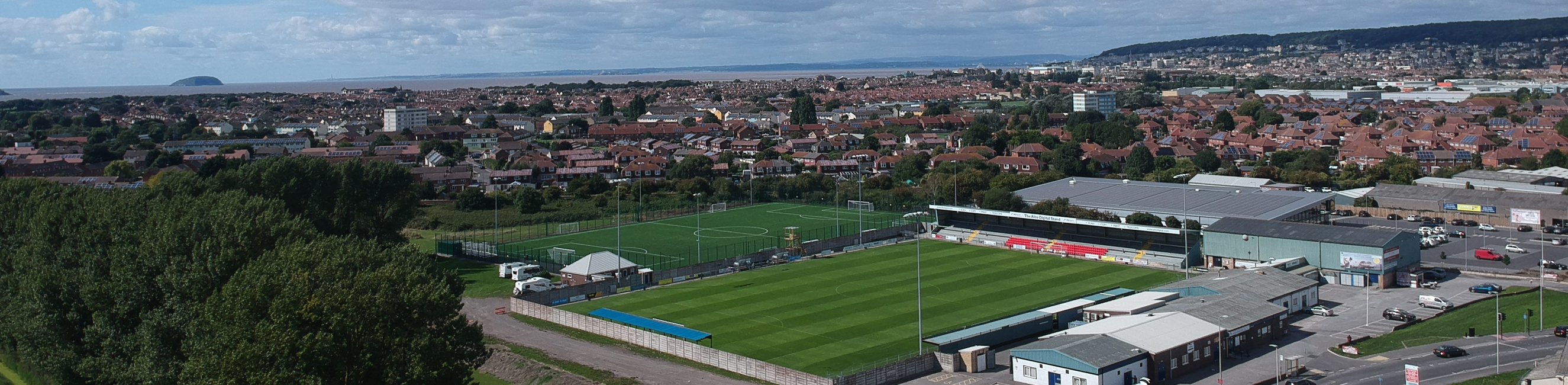 weston-super-mare football ground for weston football club the seagulls near bristol how to become a professional footballer