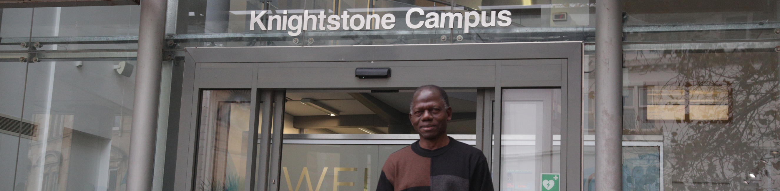 Bosang outside Knightstone campus