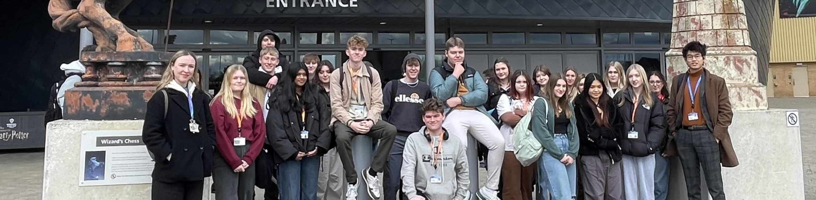 Students at Harry Potter World