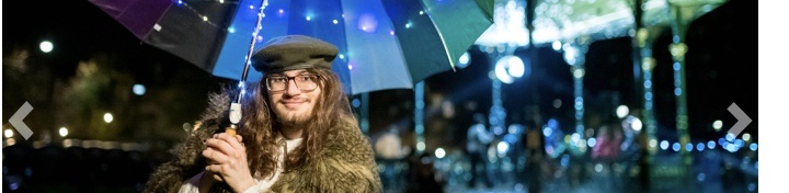 Student at Glow Festival