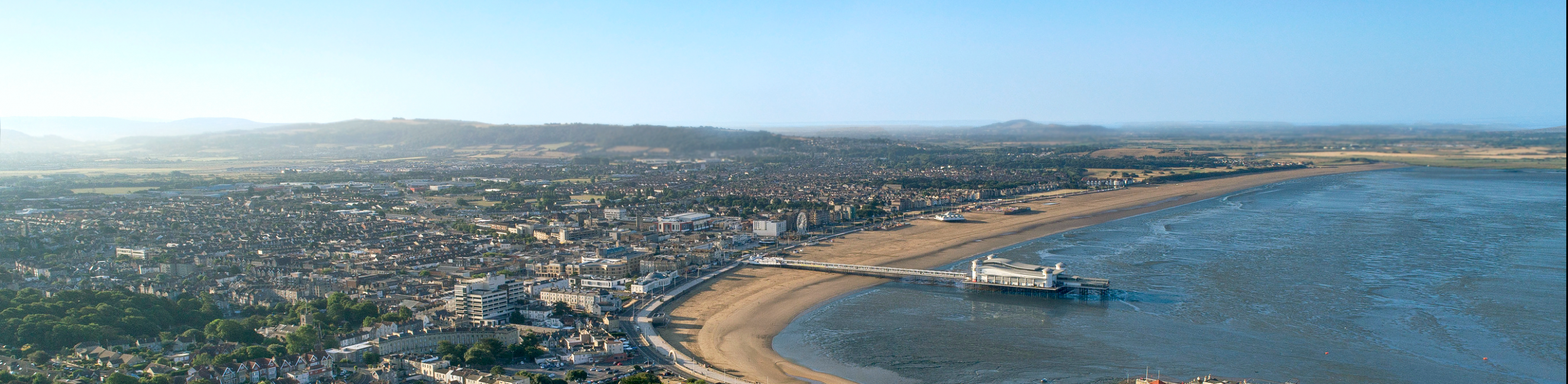 beach at weston-super-mare
