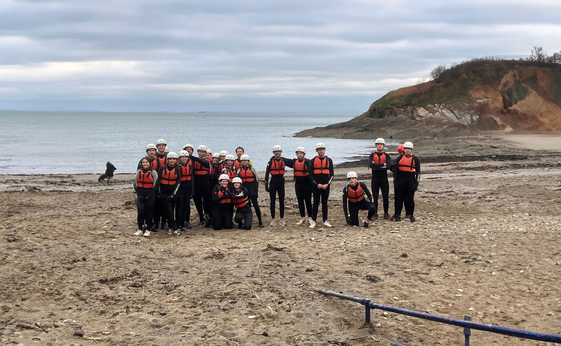 protective services students at bristol estuary