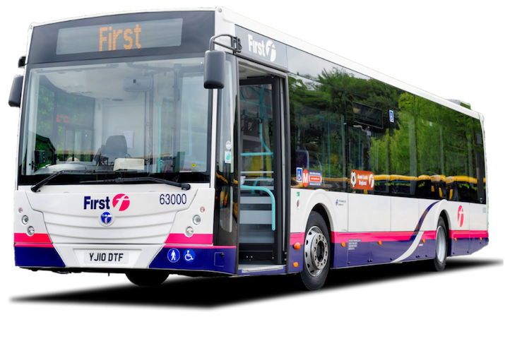 a first bus