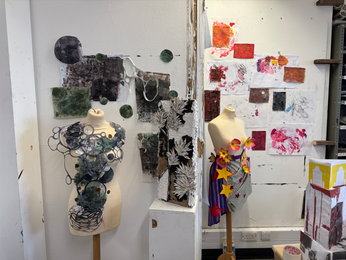 Students' artistic interpretation of Visual Rebellion