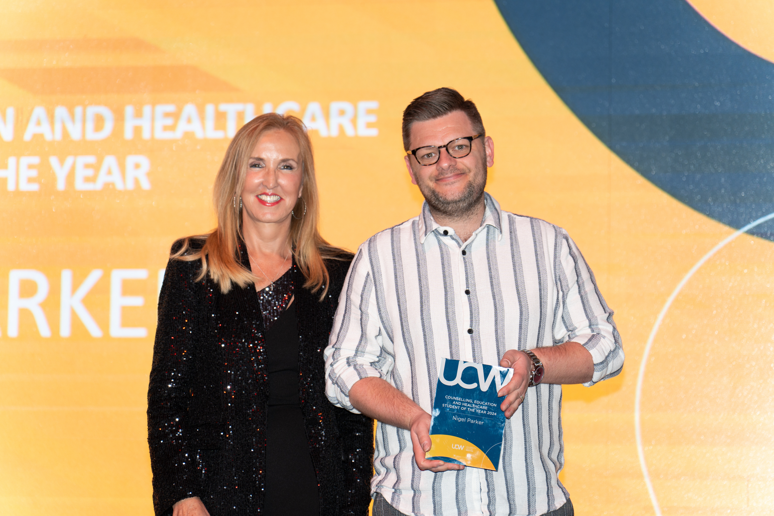 Nigel Holding Award at UCW Awards