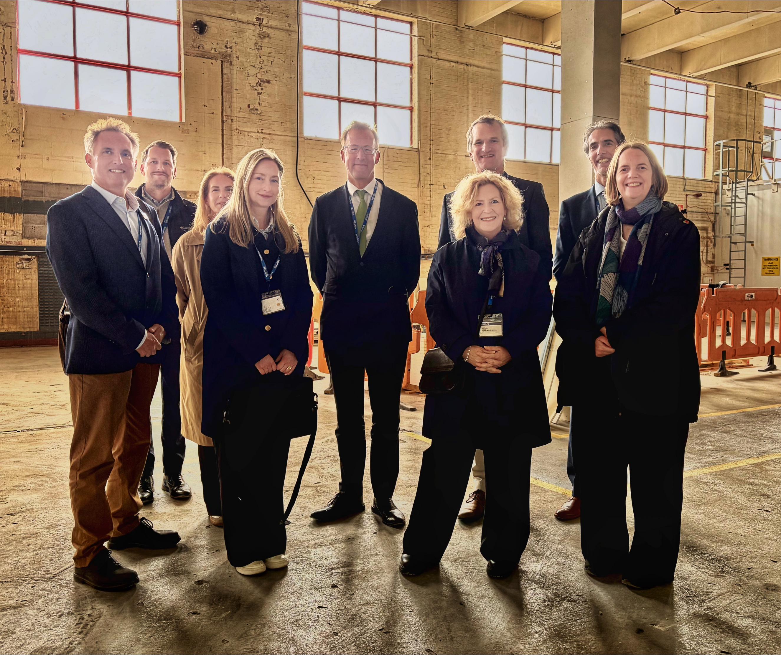 Staff at Aerospace Academy Building