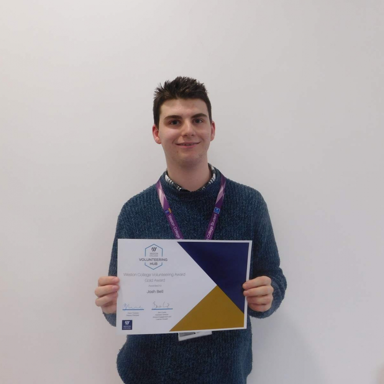 Volunteering award
