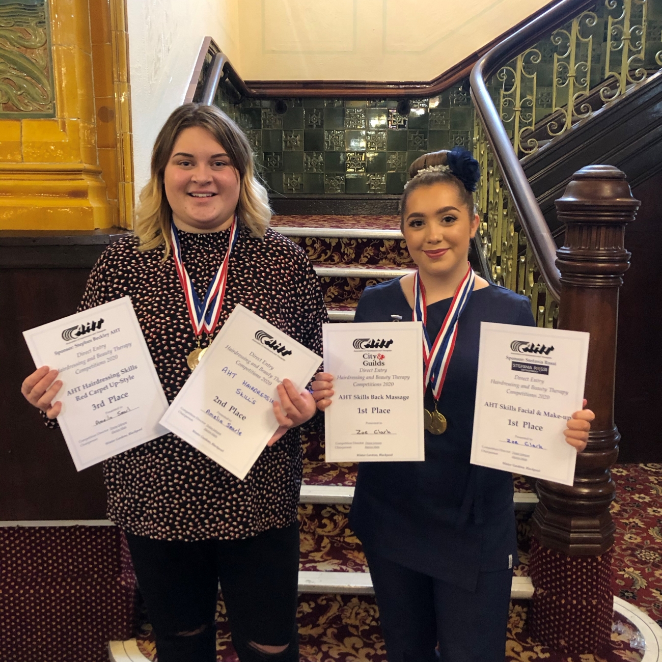 AHT hair and beauty competition