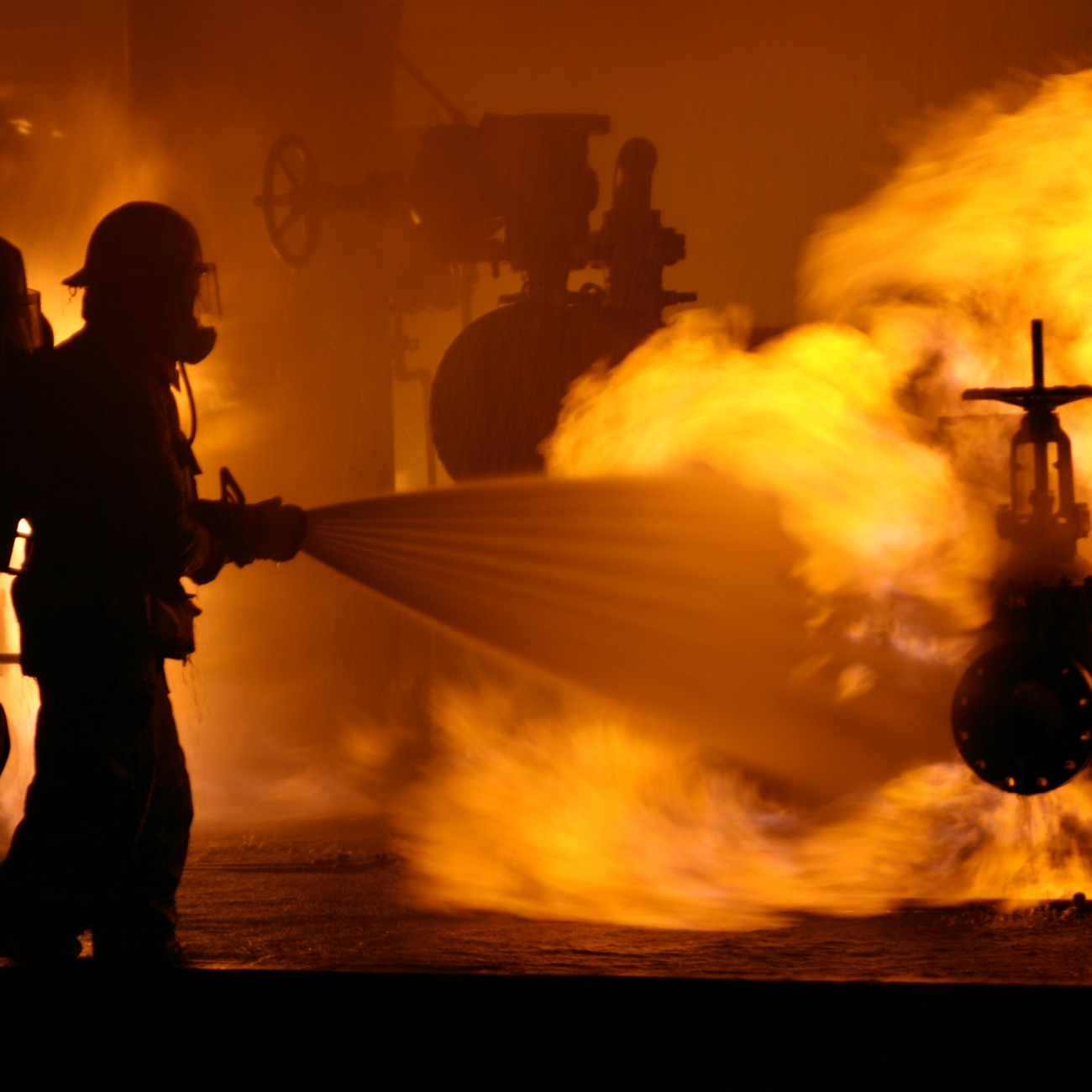 Firefighting apprentice