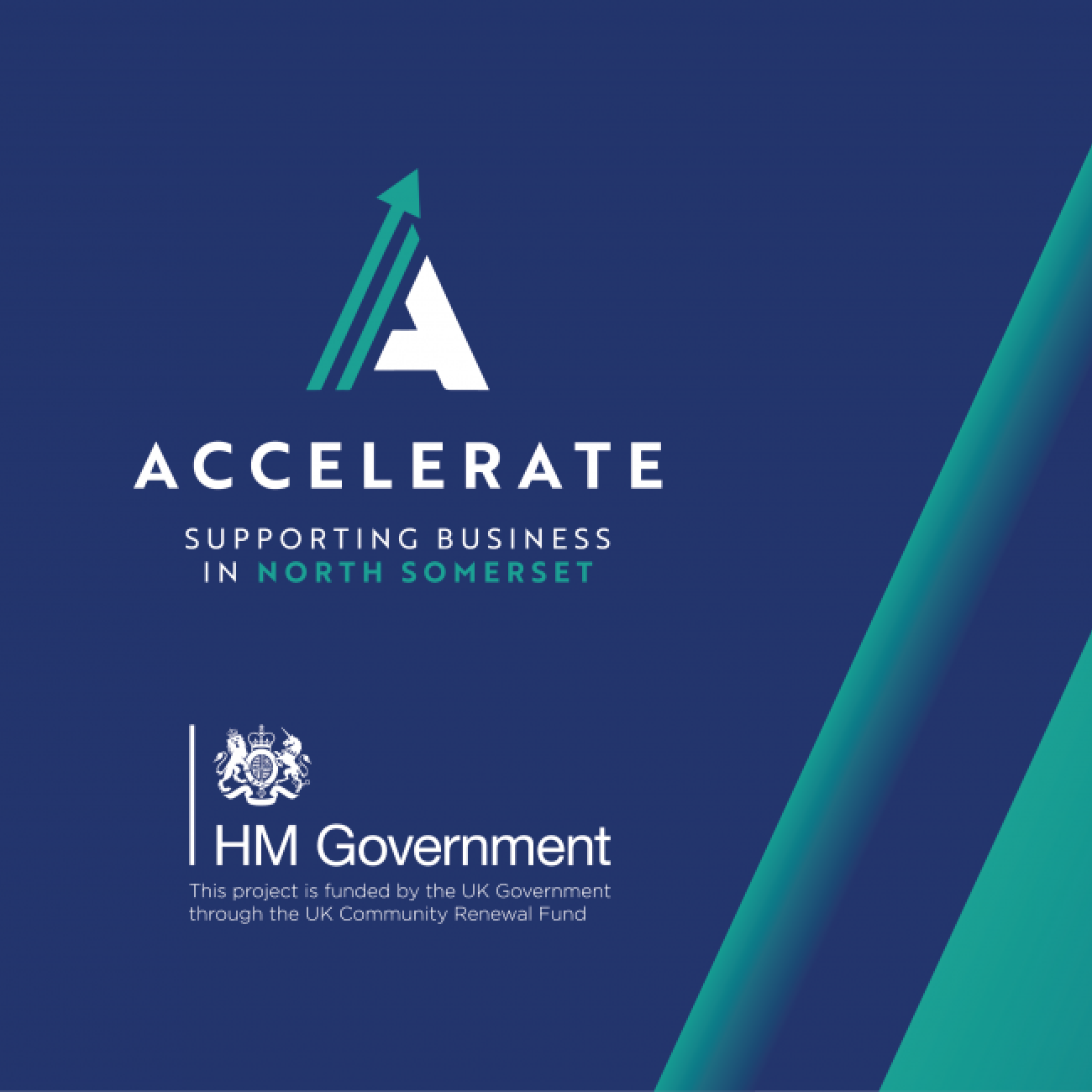 Accelerate logo - Be Competitive, Be Digital, Be Green, Be Inclusive