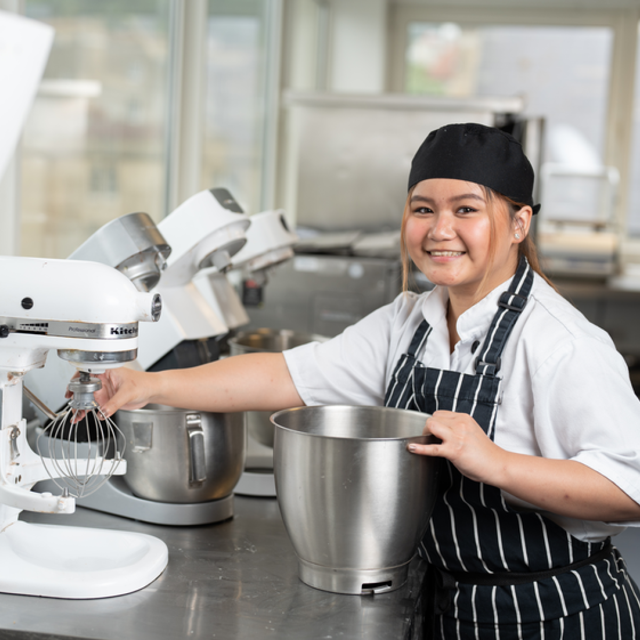 Learner in Grove restaurant