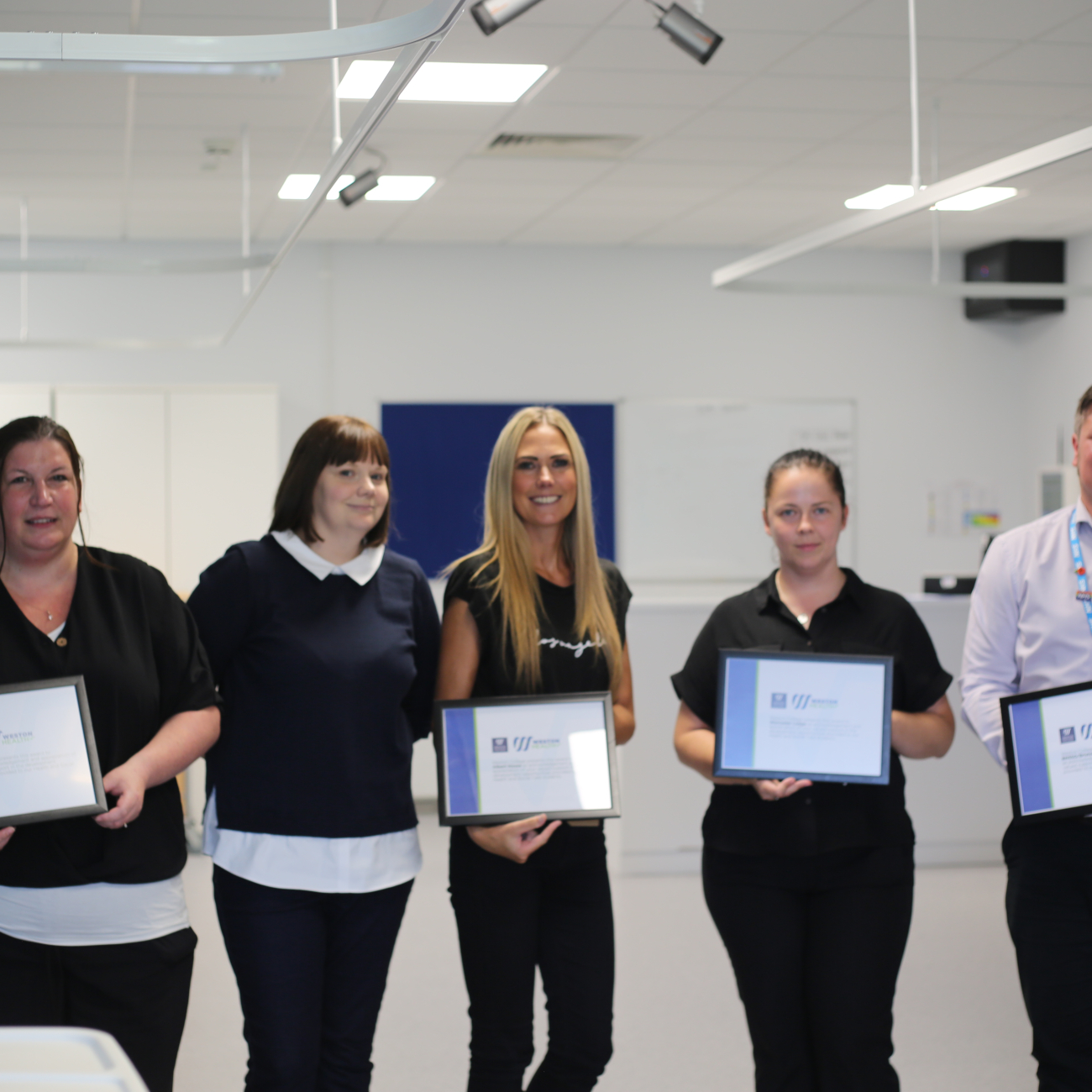 Employers with certificates in SIM room