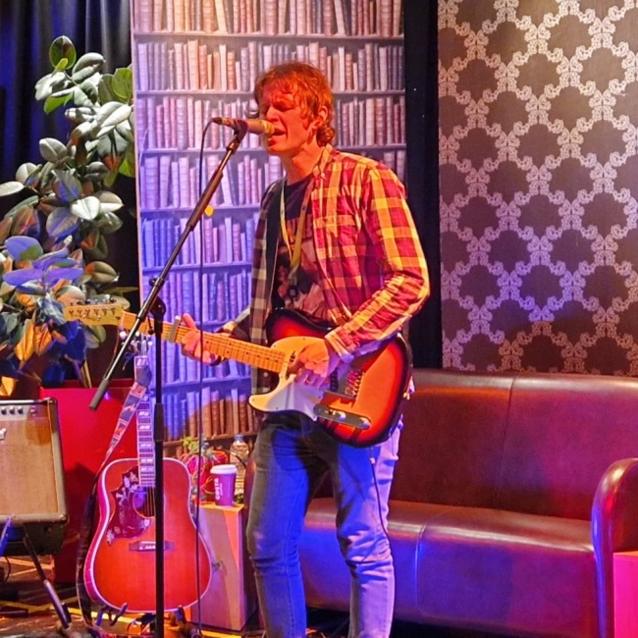 Alex Lipinski performing live at Weston College