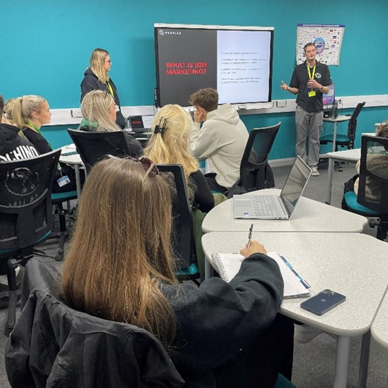 Purplex marketing workshop.