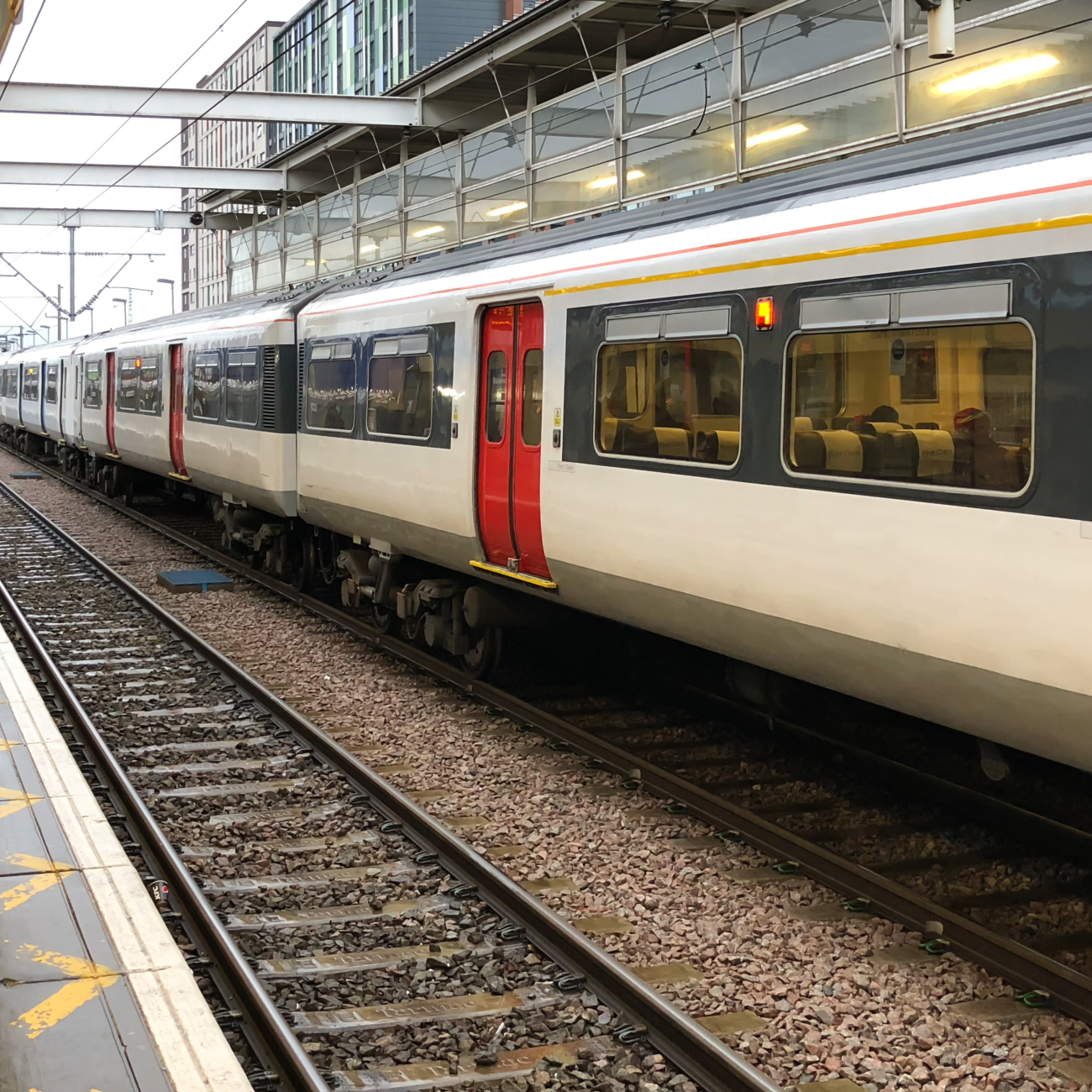 train at train station