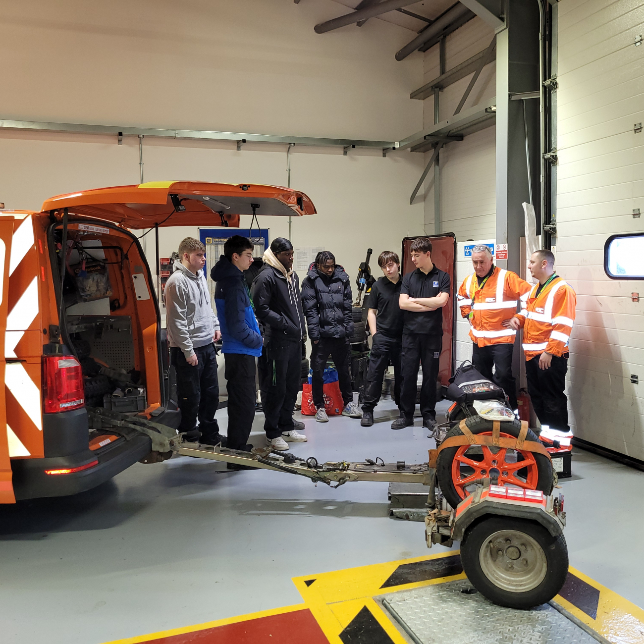 Students engaging with RAC
