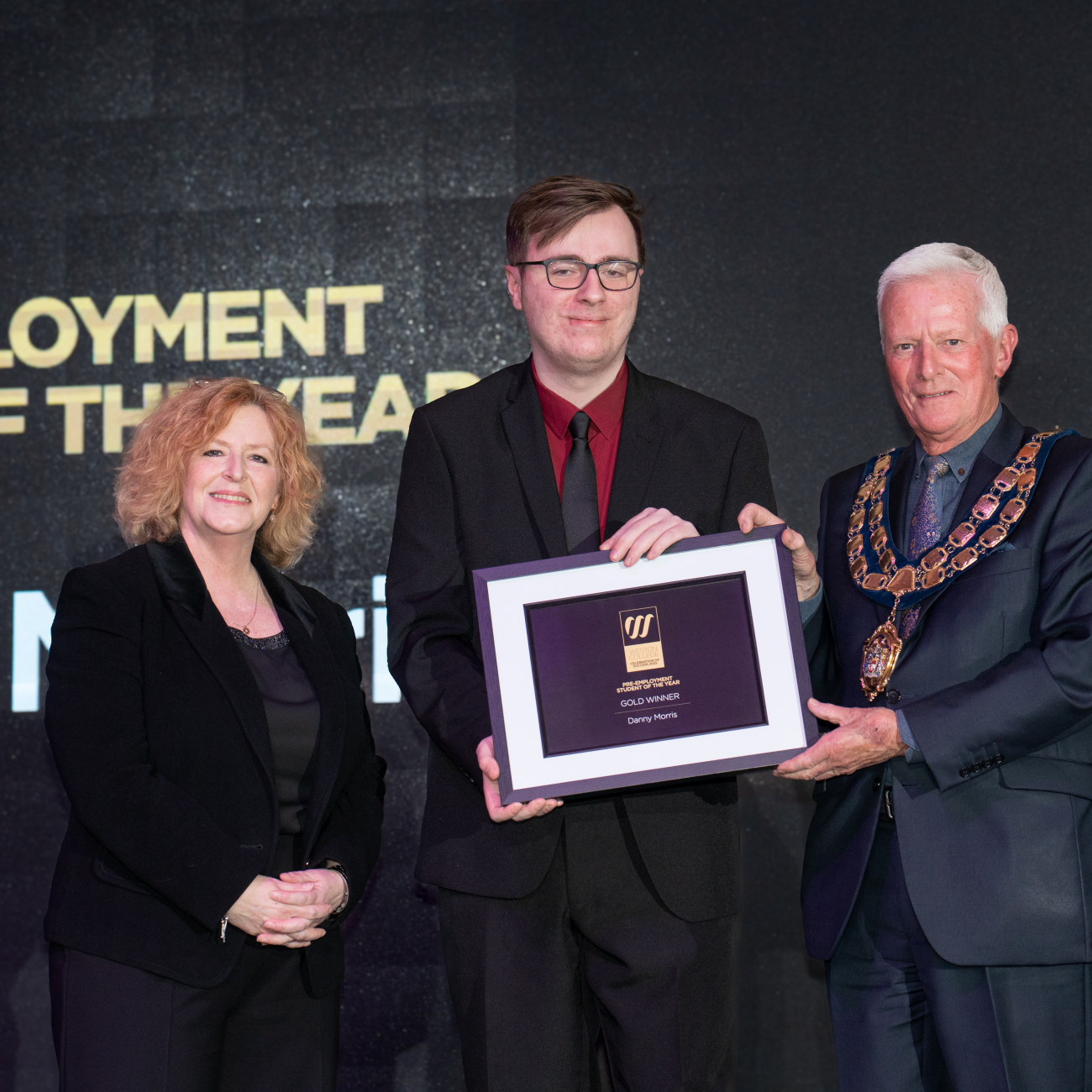 Danny Winning at Celebration of Success