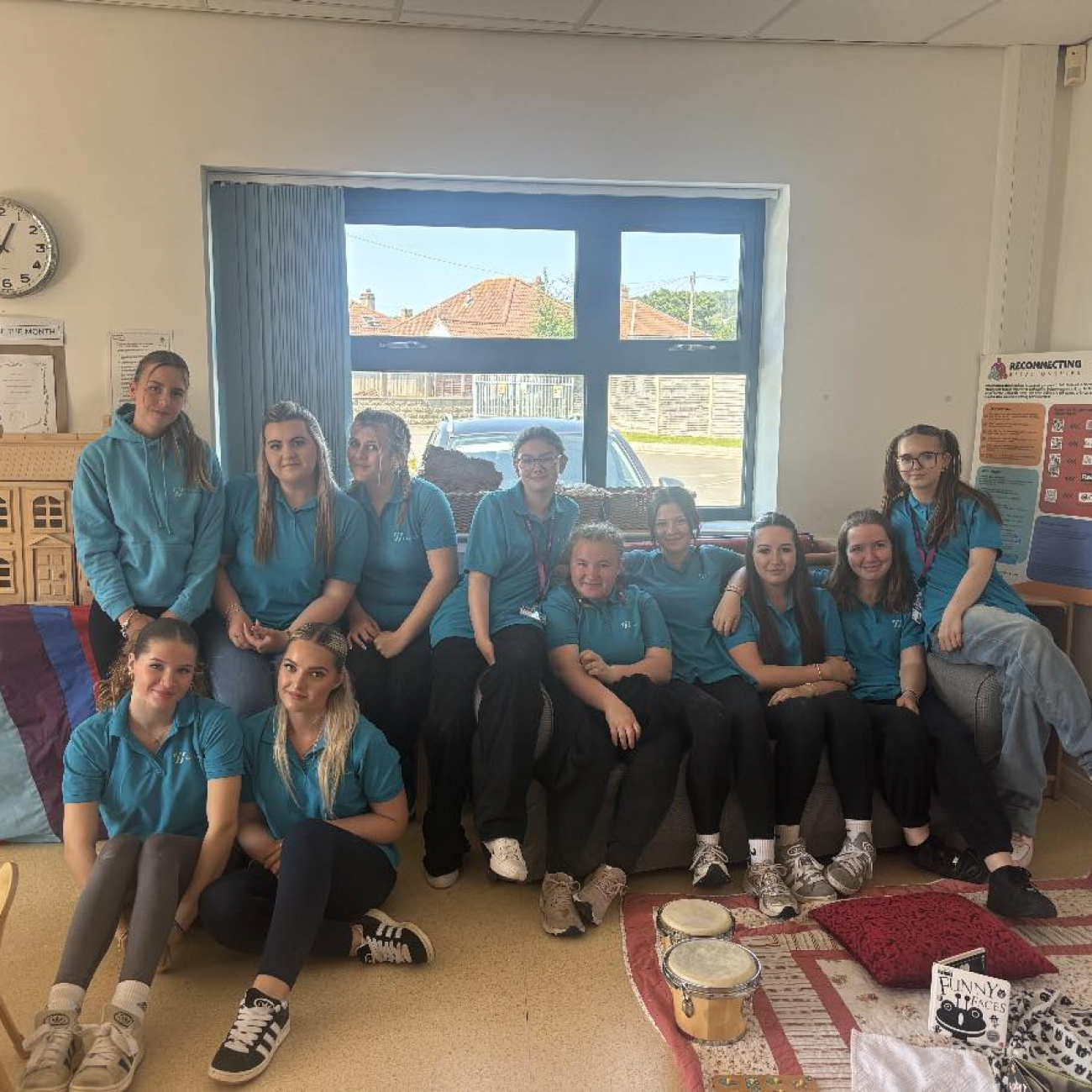 level 1 early years students at ashcombe children's centre
