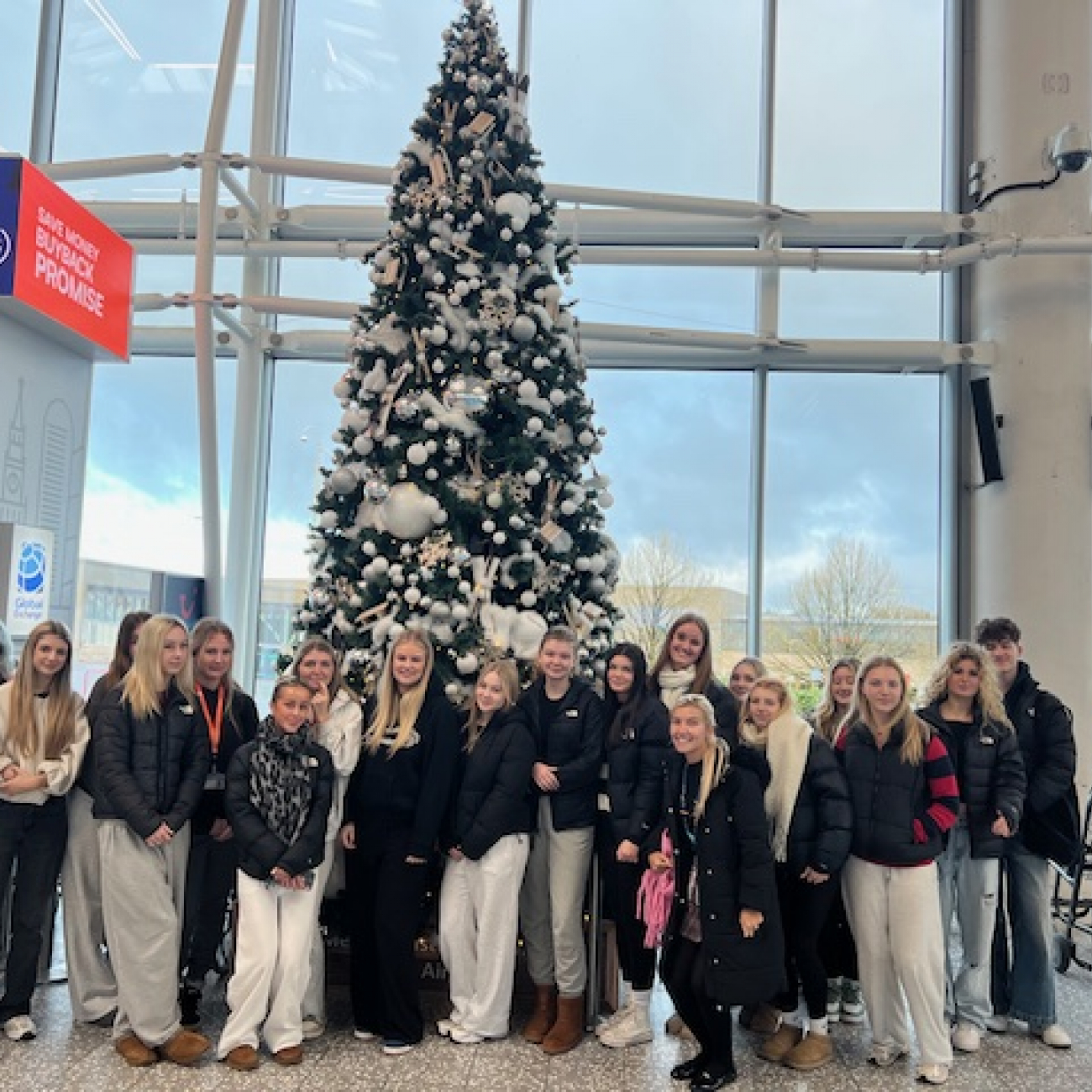 learners at bristol airport