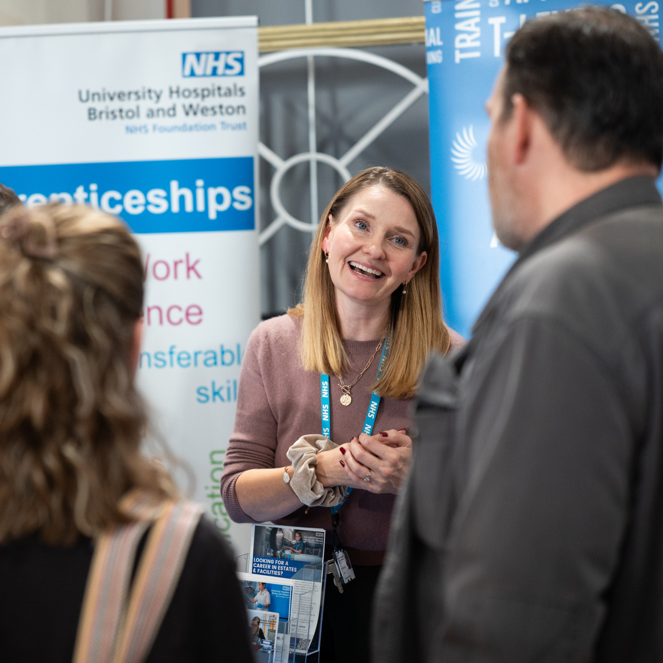 UHBW at Careers Fest Talking to Learners