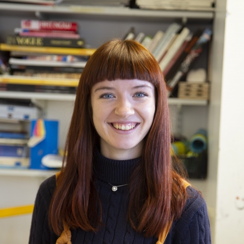 Smiling student