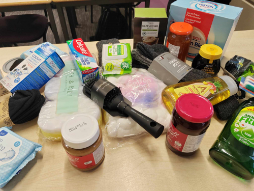 Donations of items for Homeless charity