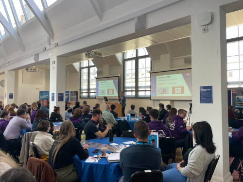 Ben Knocks discussing learner voice