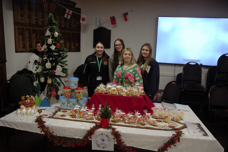 Learners at a Business Enterprise Project sale