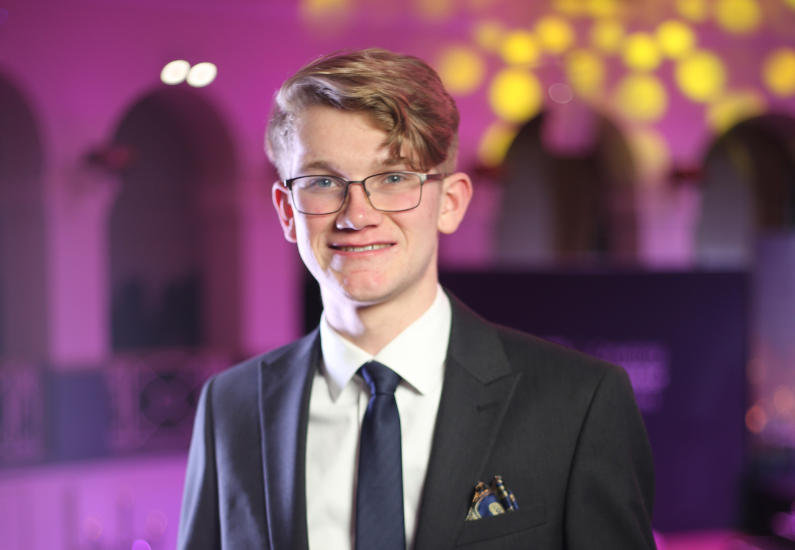 Benjamin at COS Awards