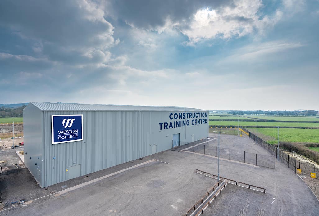 front of Construction Training Centre